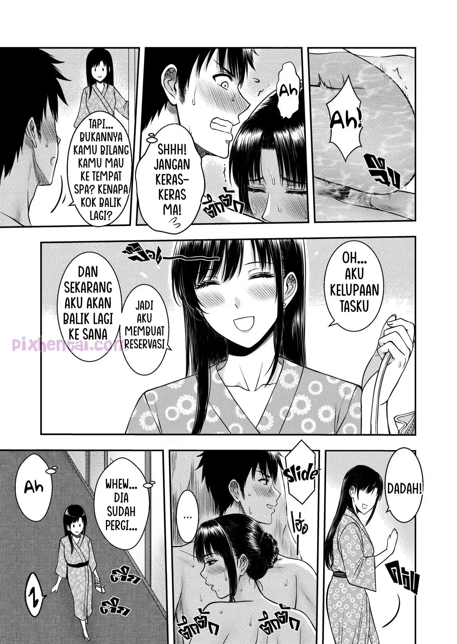 Komik hentai xxx manga sex bokep My Oyakodon Godaan Mama Semok dan Kakak Cantik 31